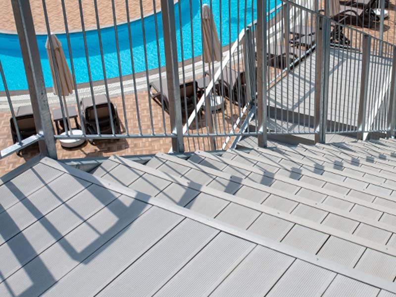 Nan Ya Eco Plastic Panel & Decking is aesthetic product which is easy for maintenance and free of cracking.