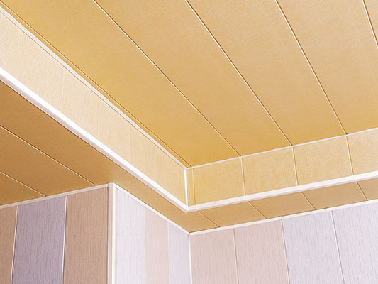 南亞PVC壁板韌性高不易破裂，耐水清洗，美觀耐久易維護。