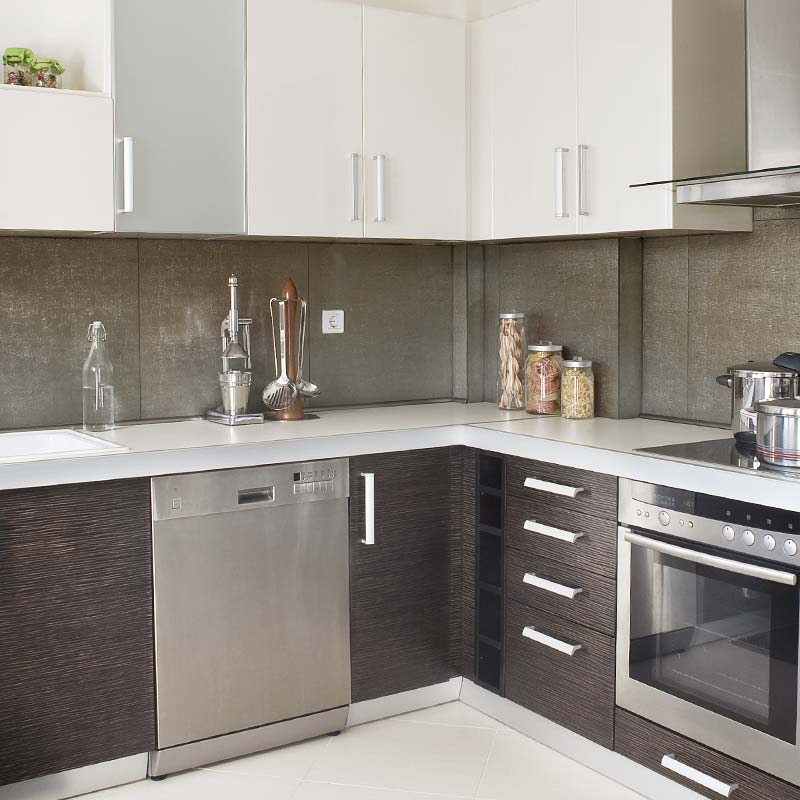 Nan Ya Deluxe Vinyl Sheet is application of furniture board and interior door.